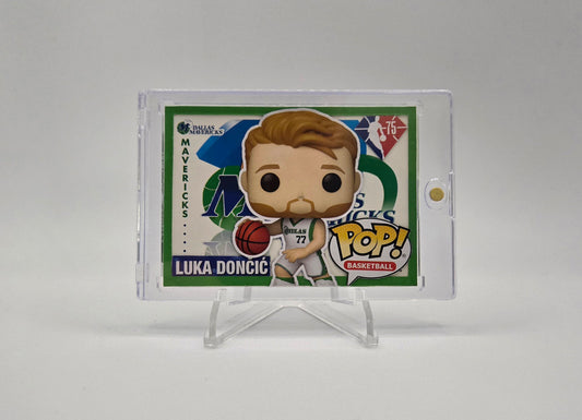 Luka Doncic 1/1 Custom Funko Art Card by Artist Keith Kelley